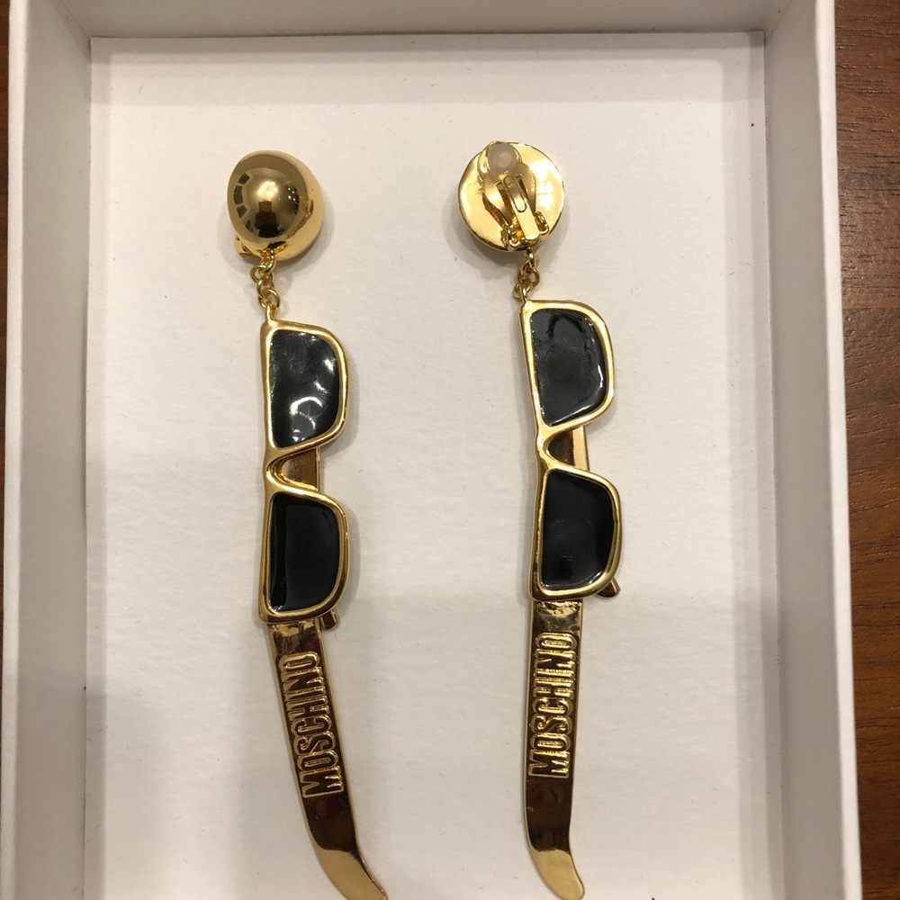 H&M Moschino Sunglasses Earrings